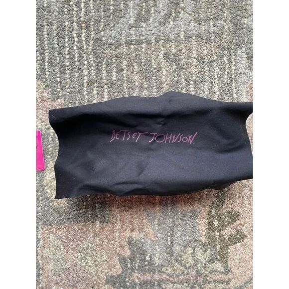 Betsy Johnson Hot Pink Shiny Glasses Case main image 2